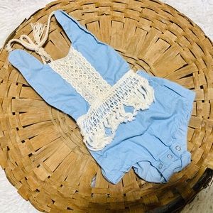 3/$25 Boho Toddler Romper